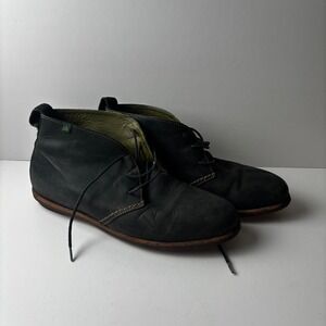 El Naturalista Schuhe Turtle 43 Green schwarz Herren Leder Schuhe US 10